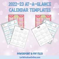 2023 At-a-Glance Calendars