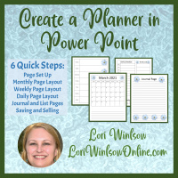 Create a Planner in Power Point