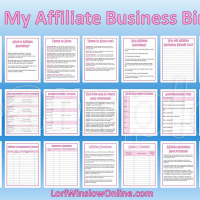 My Affiliate Business Binder