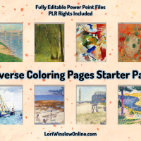 Reverse Coloring Pages Starter Pack