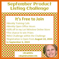 September 2024 Product Listing Challenge