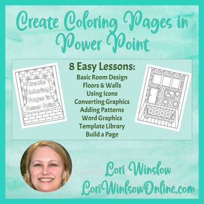 Create Coloring Pages in Power Point