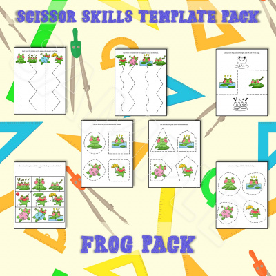Scissor Skills Template Pack
