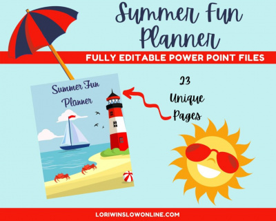 Summer Fun Planner